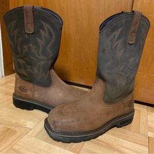 Dickies steel toe cowboy boots